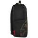 Sprayground Τσάντα πλάτης Shark Central Black Nylon Camo Embossed Shark DLXSR Backpack